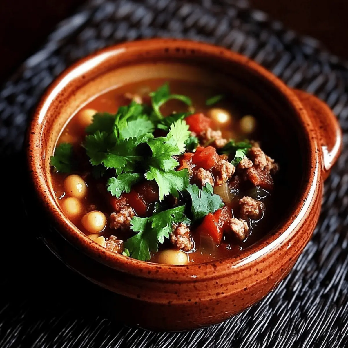 Spicy Sausage Posole
