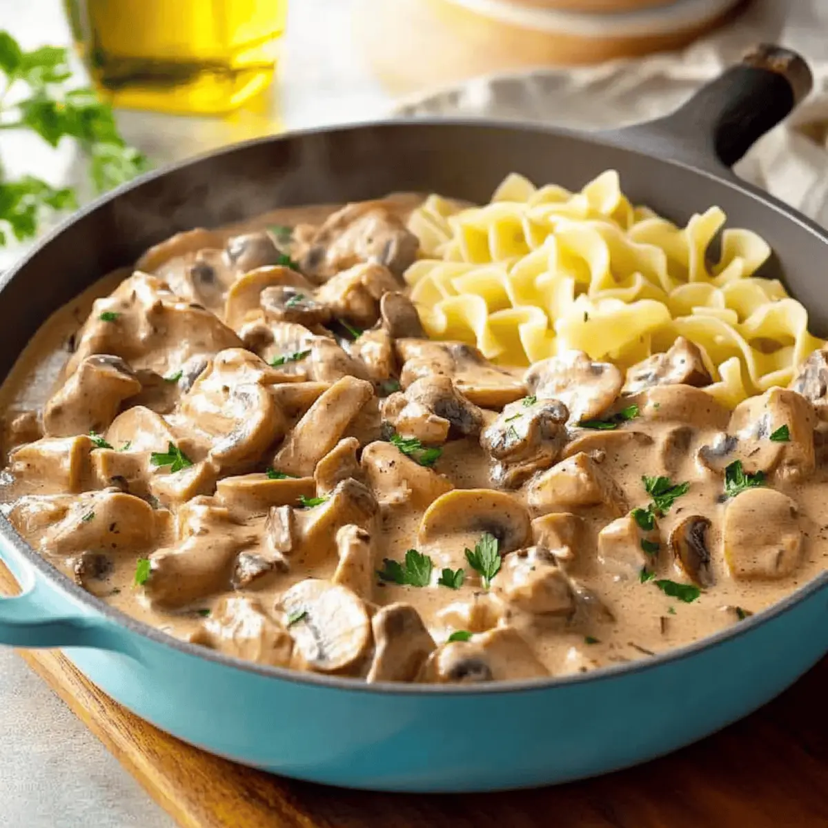 Chicken Stroganoff