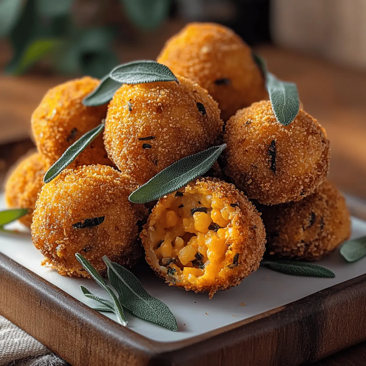 Butternut Squash & Sage Arancini