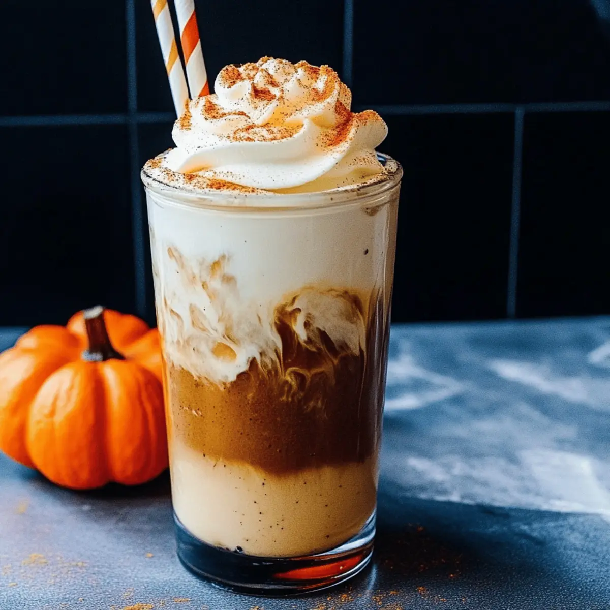 Iced Pumpkin Spice Latte