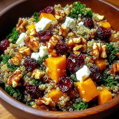 Autumn Harvest Grain Salad with Cranberries