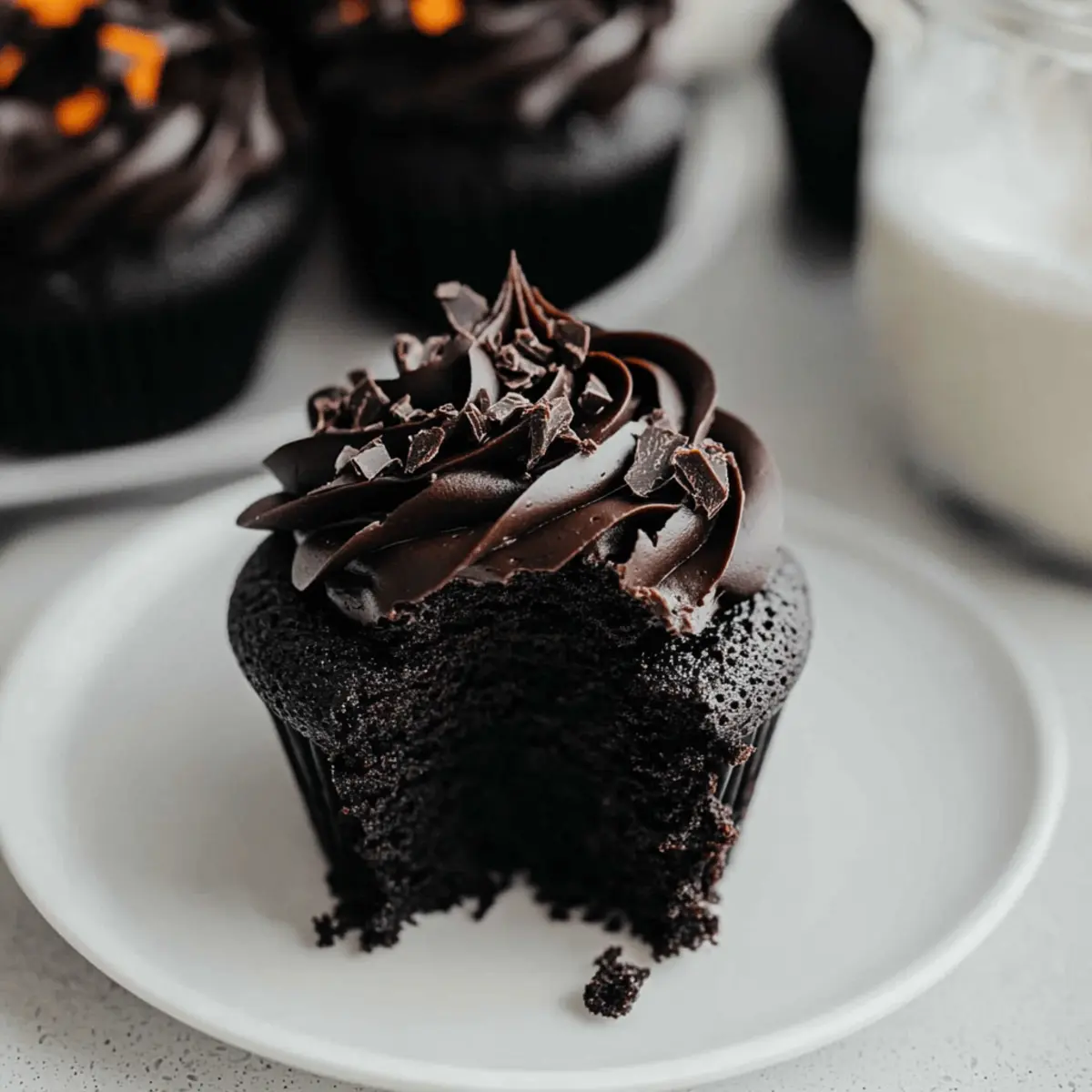 Black Velvet Cupcakes