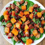 Butternut Squash and Spinach Salad