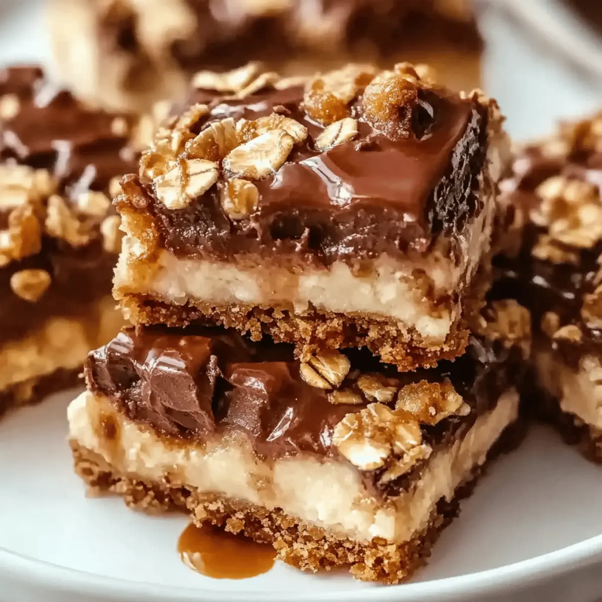 Caramel Apple Cheesecake Bars