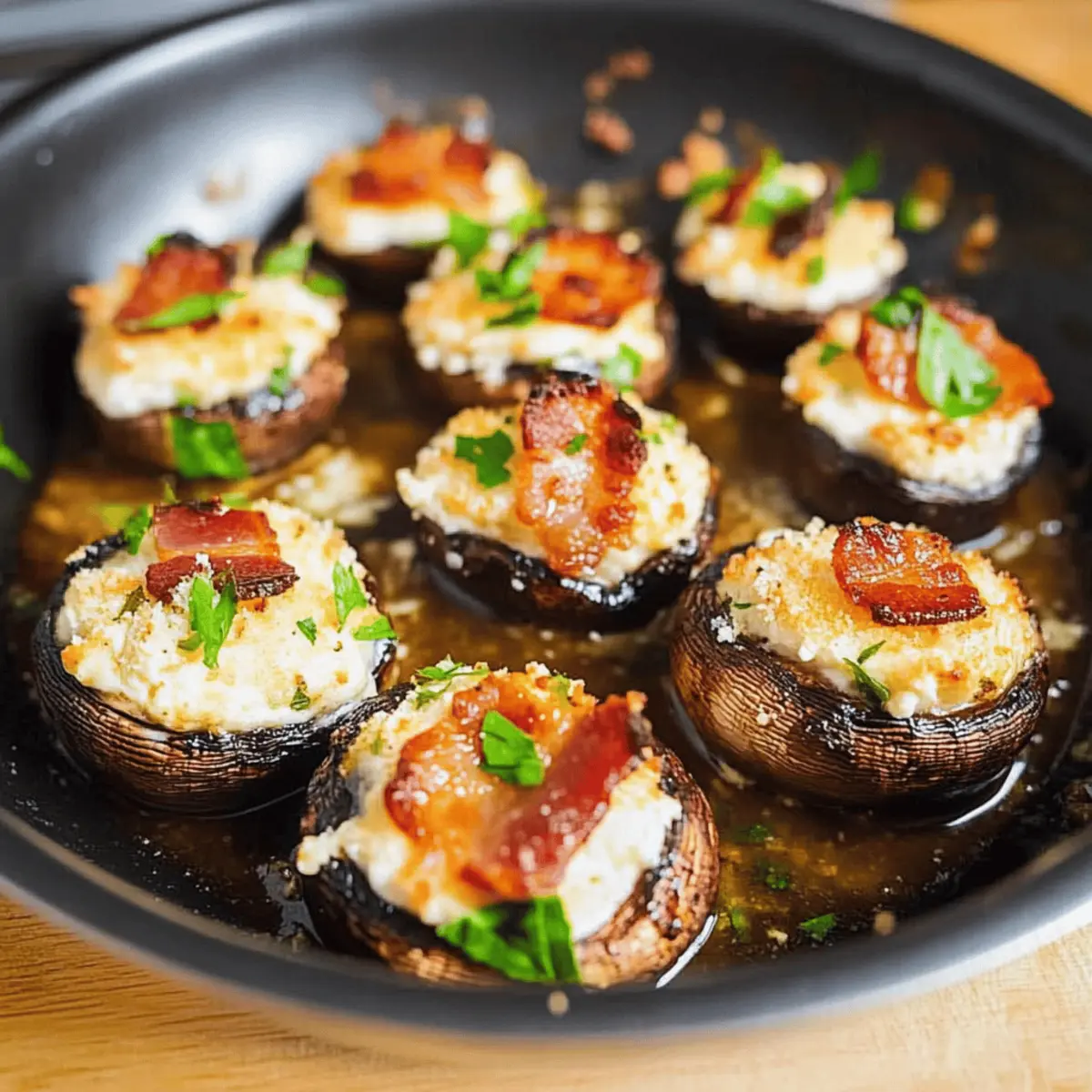 Cheese Stuffed Mushrooms