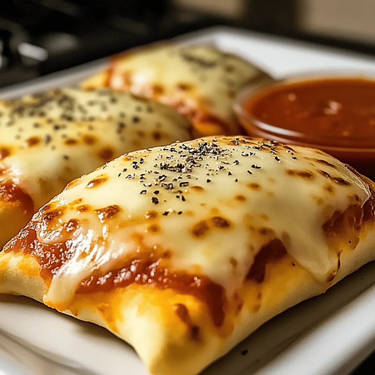 Cheesy Pizza Pockets