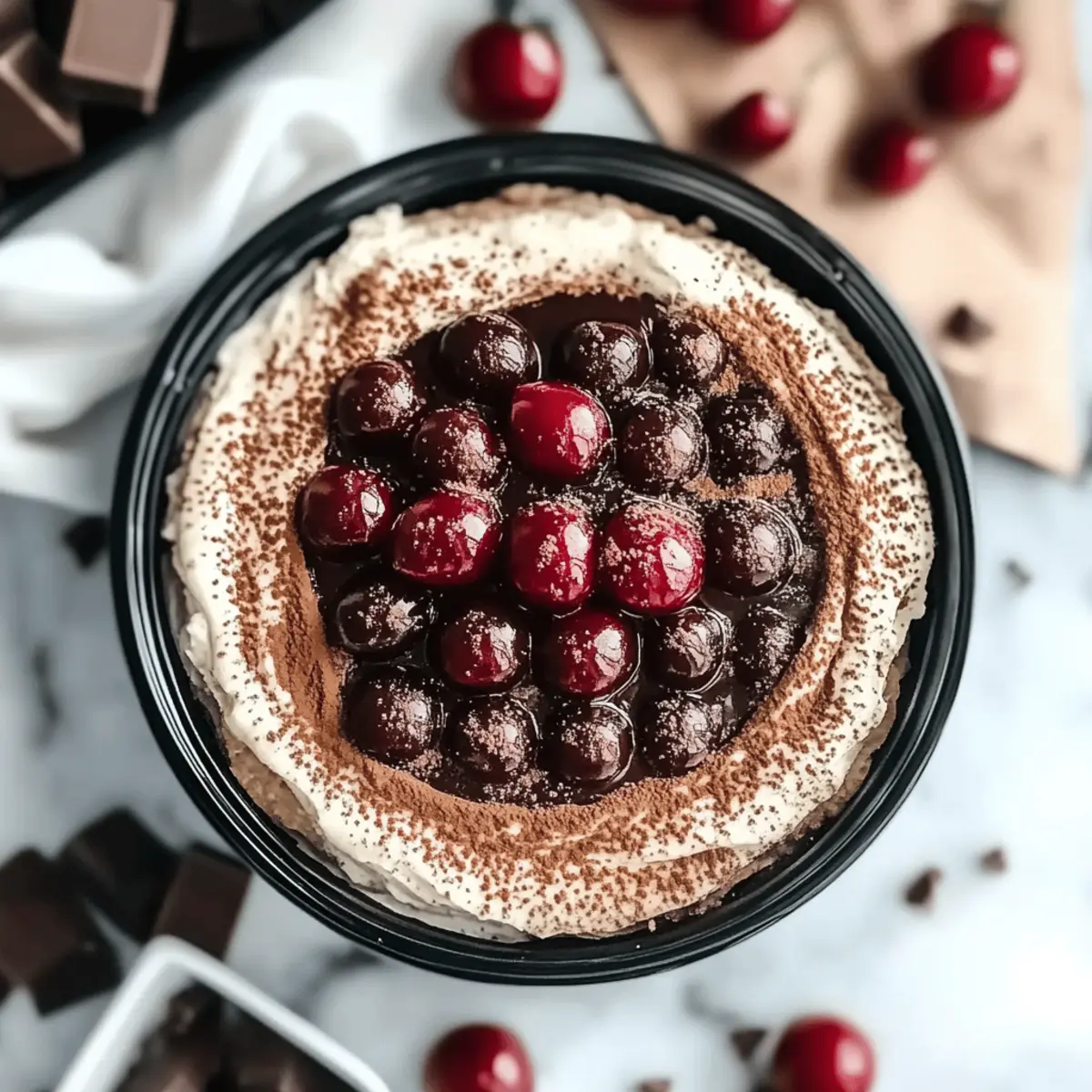 Cherry Amaretto Tiramisu