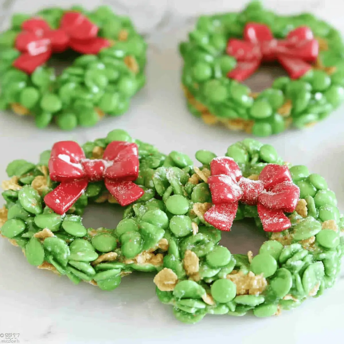 Christmas Cornflake Wreaths