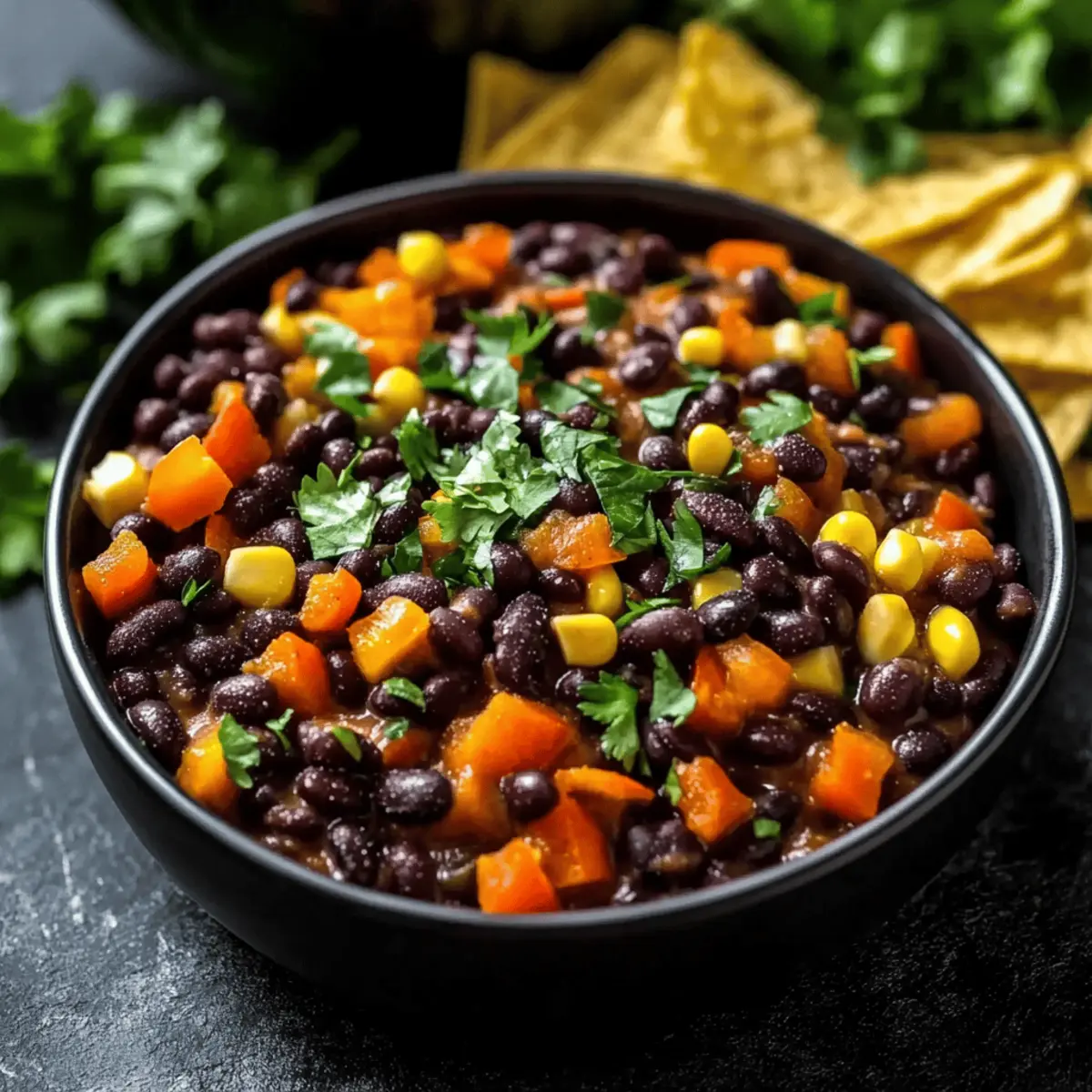 Halloween Bean Dip