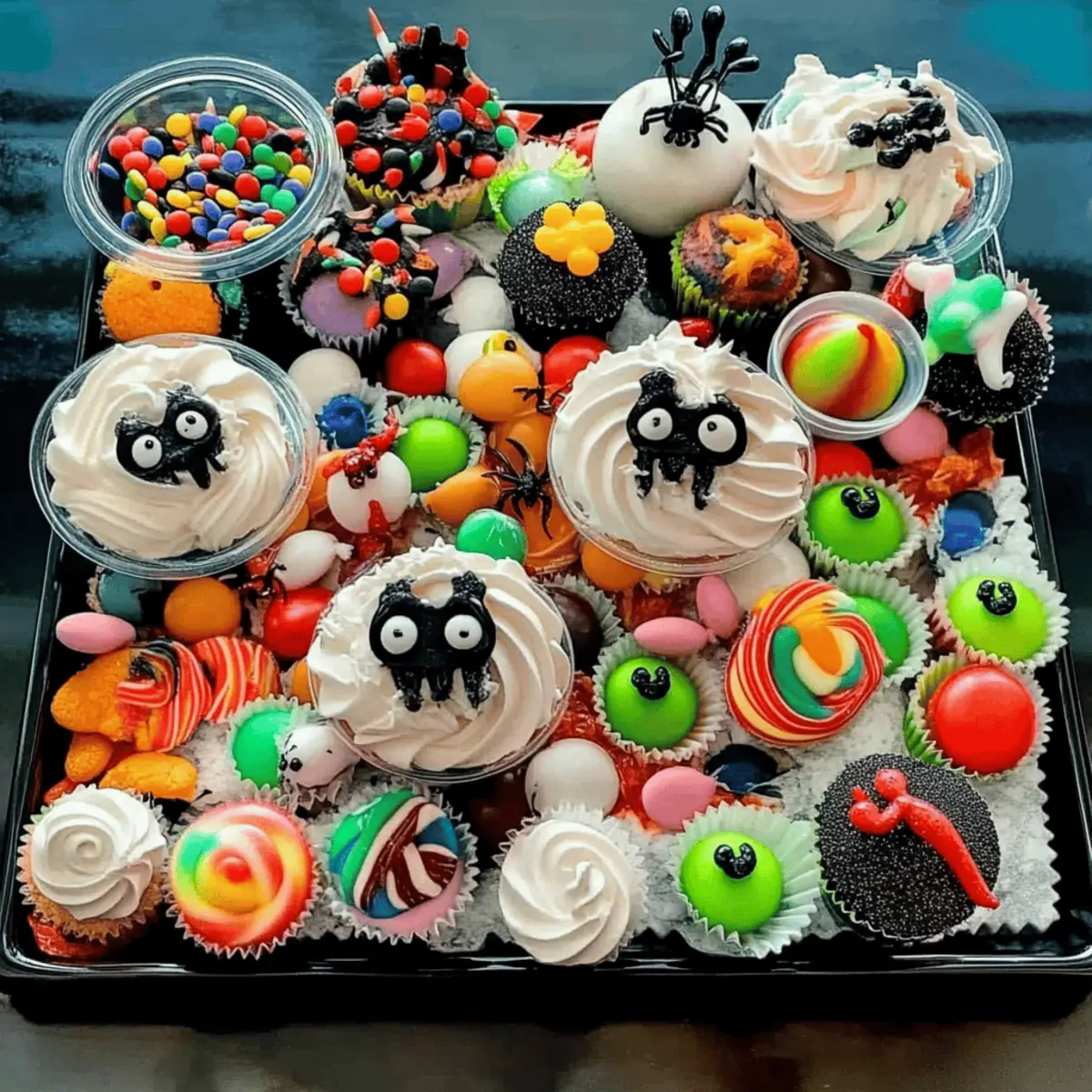 Halloween Candy Charcuterie Board