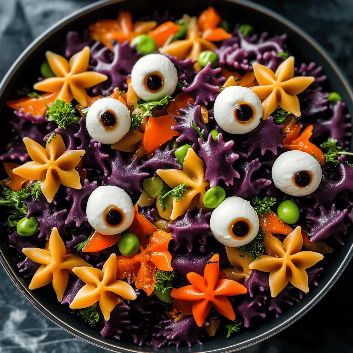 Halloween Pasta Salad