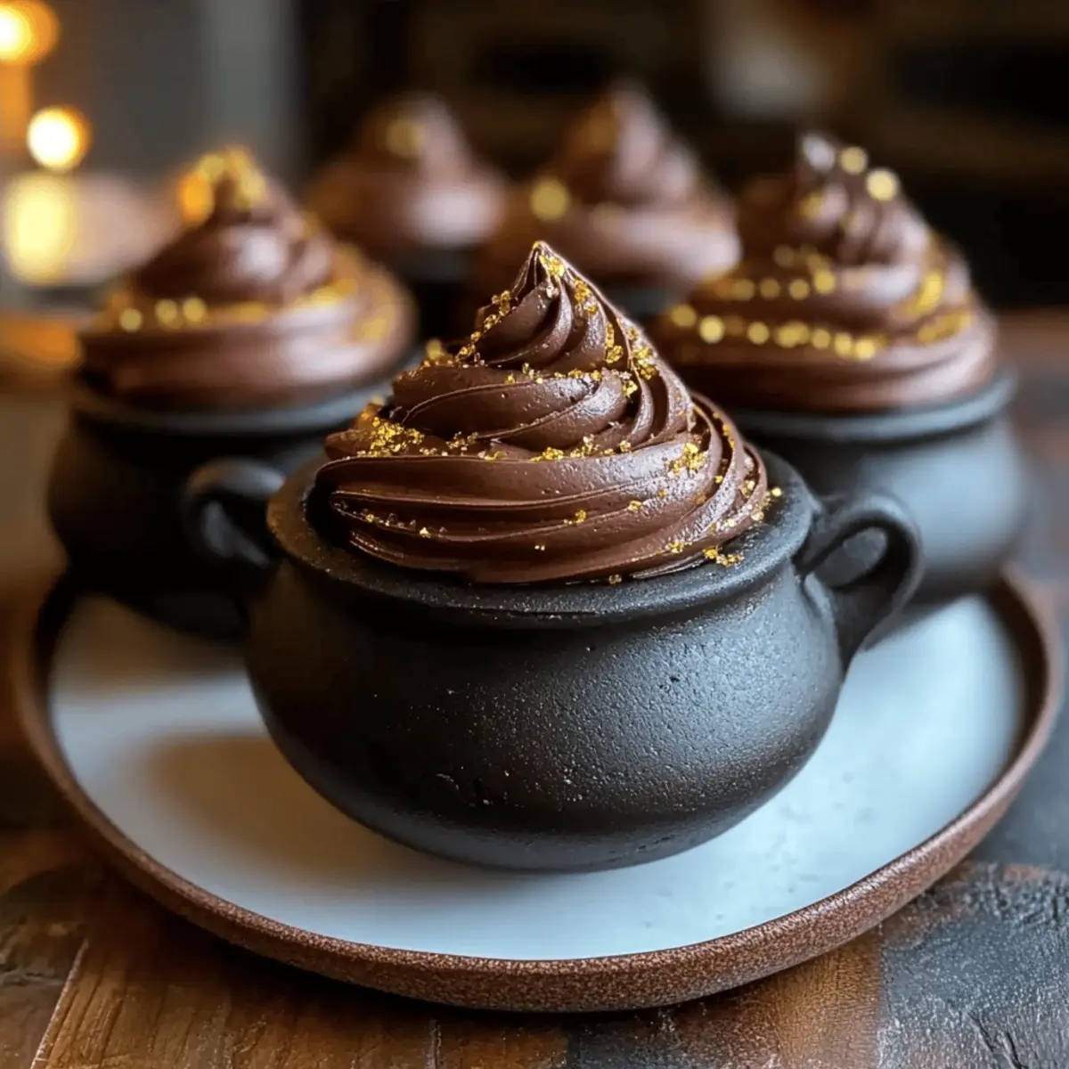 Harry Potter Cauldron Cakes