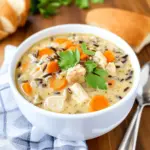 Leftover Turkey And Wild Rice Soup