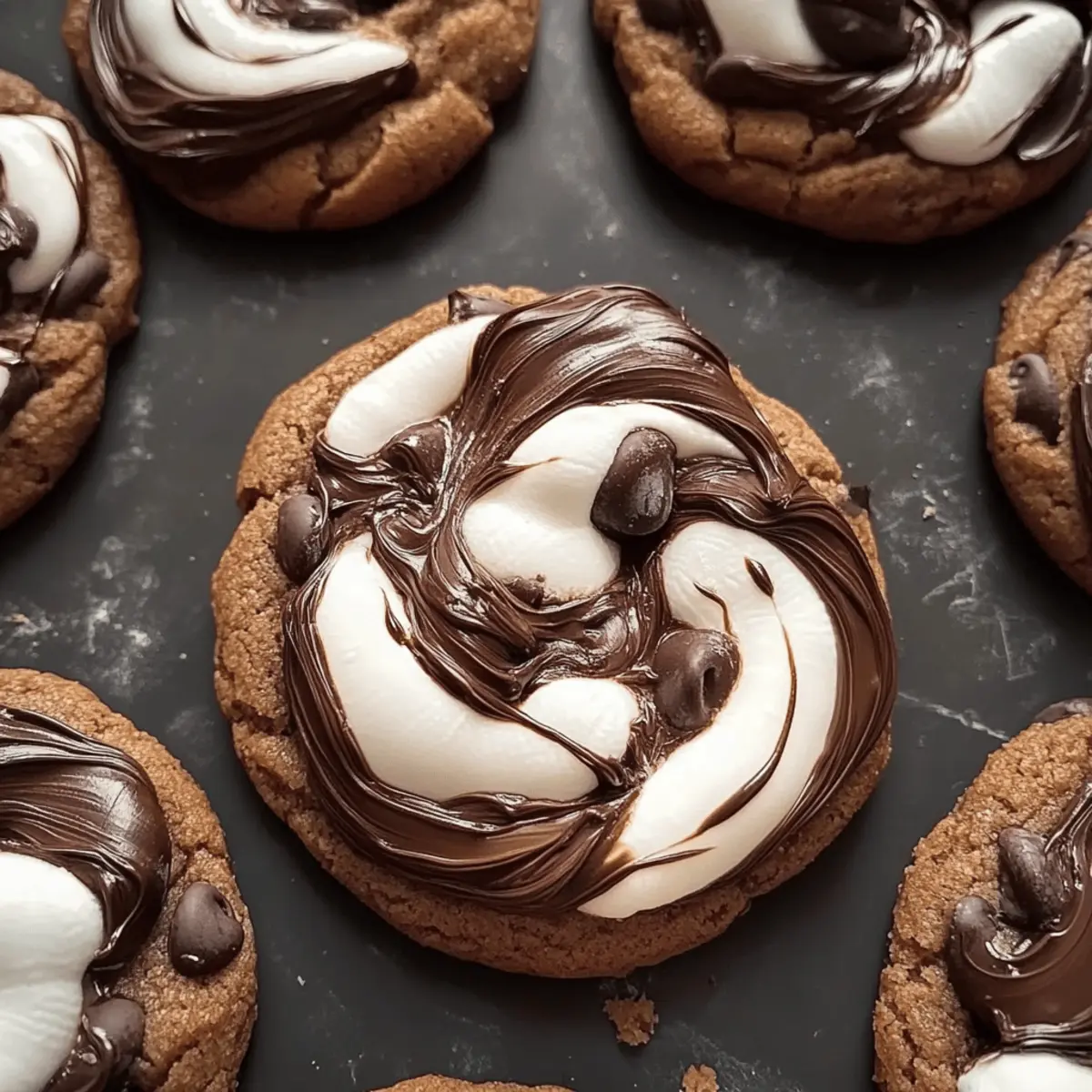 Marshmallow Chocolate Cookies