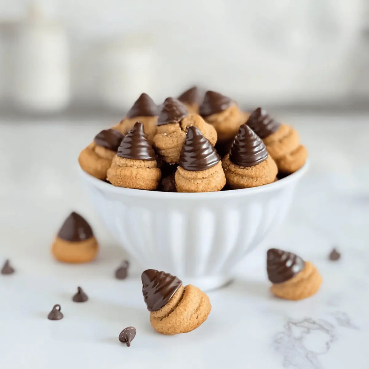 Nutter Butter Acorn Cookies