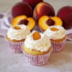 Peach Cupcakes