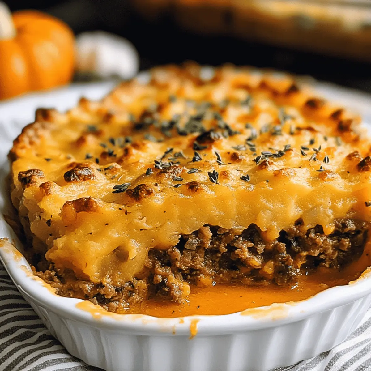 Pumpkin Shepherd’s Pie