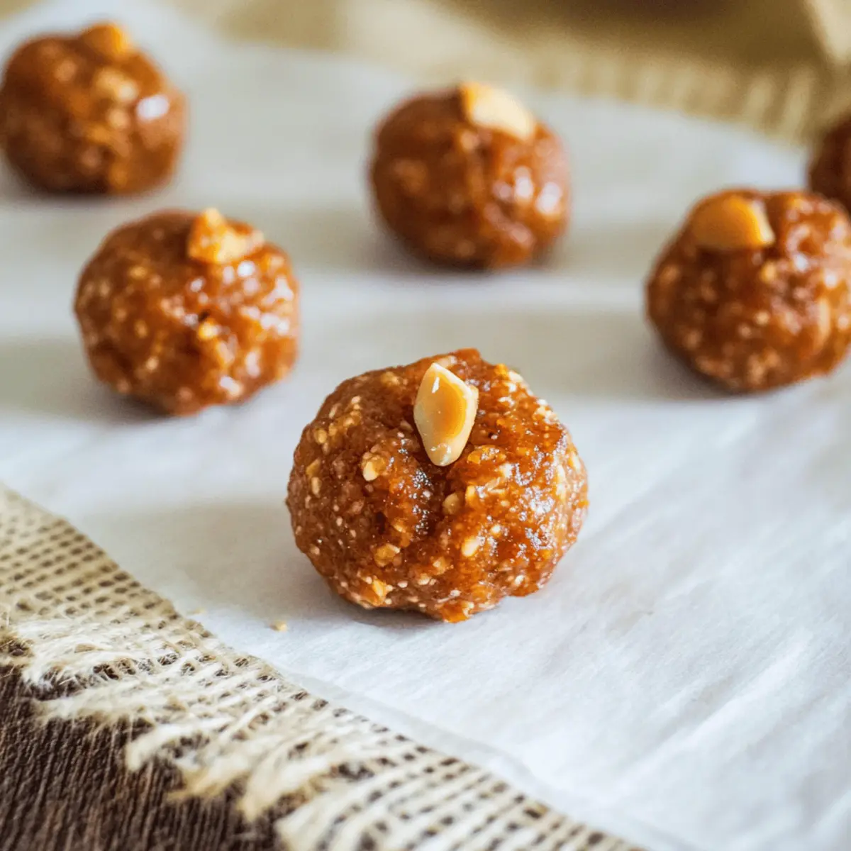 Pumpkin apricot and macadamia balls