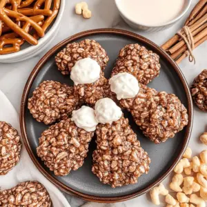 Rice Krispie Turkey Legs