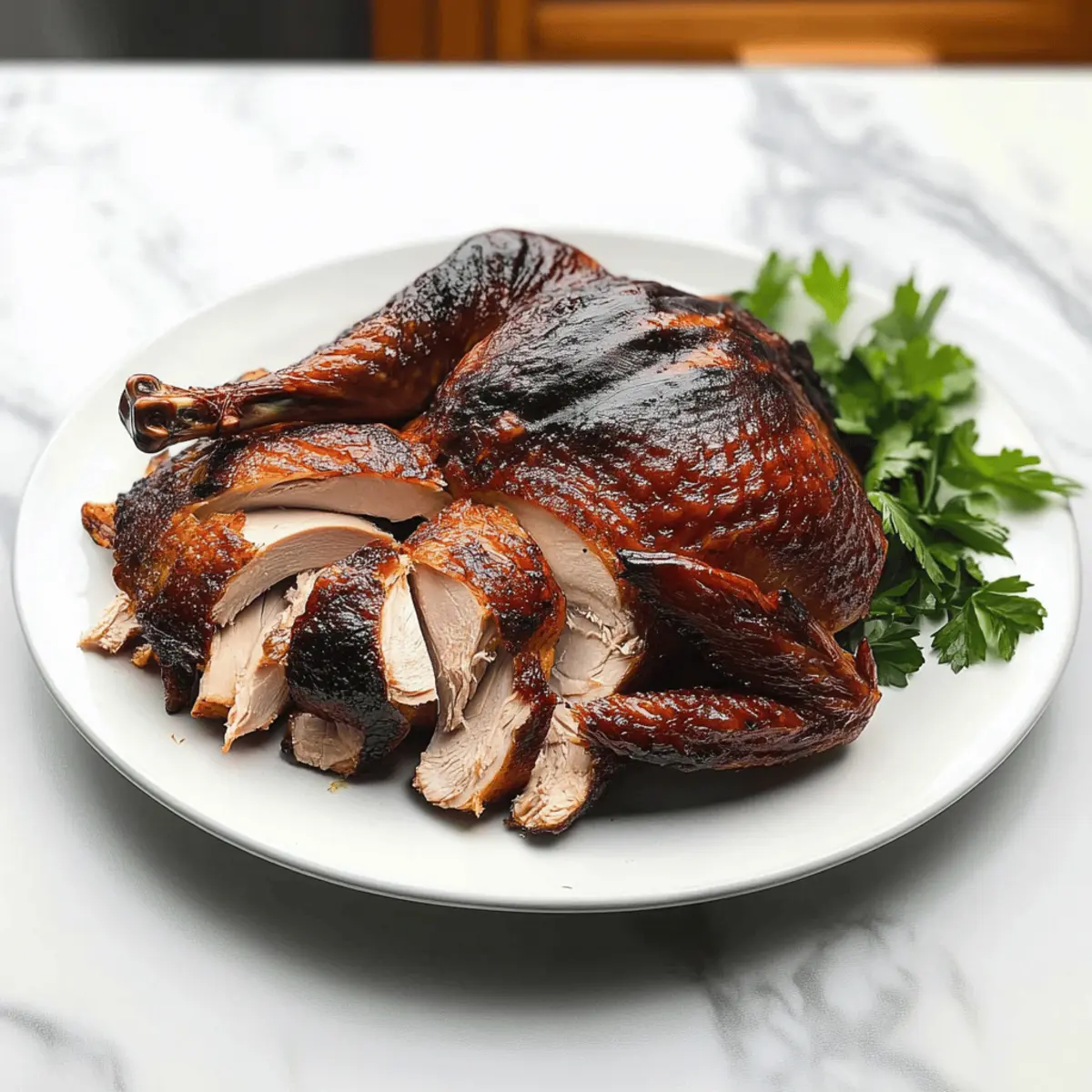 Smoked Spatchcocked Turkey