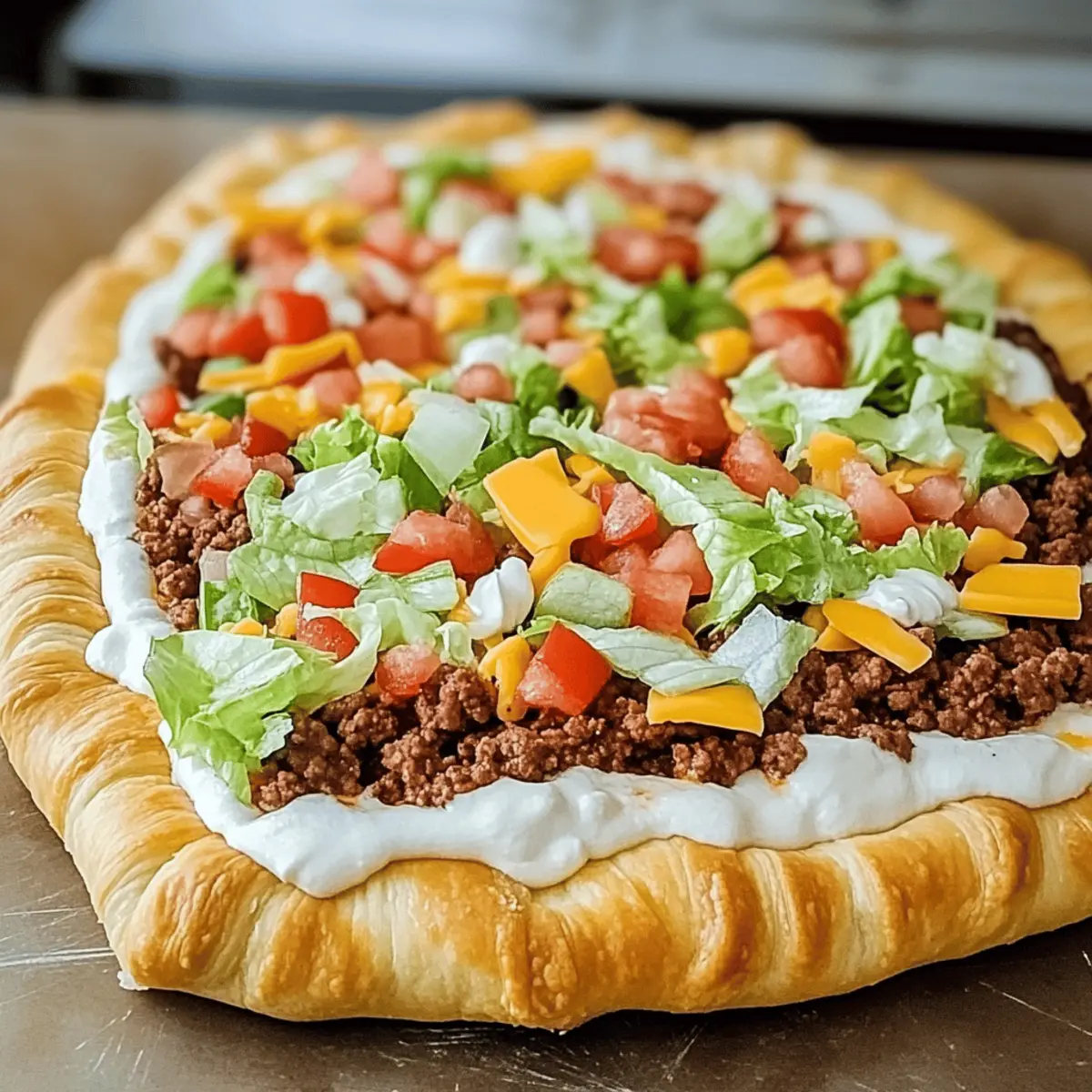 Taco Pizza