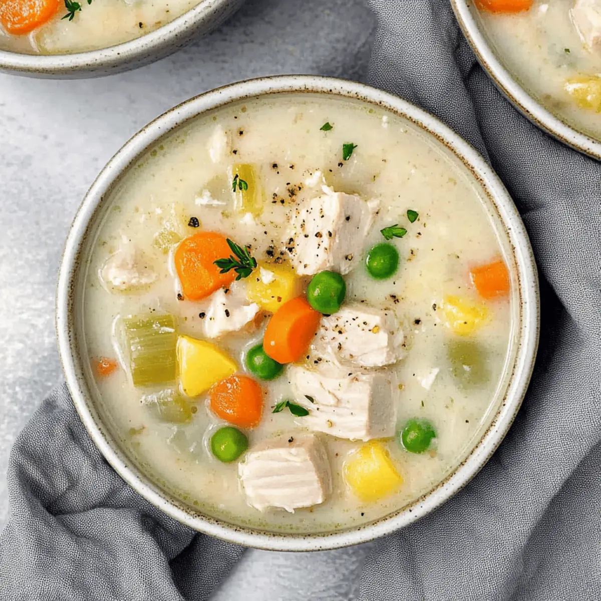 Turkey Pot Pie Soup