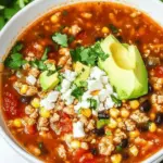 Turkey Taco Soup