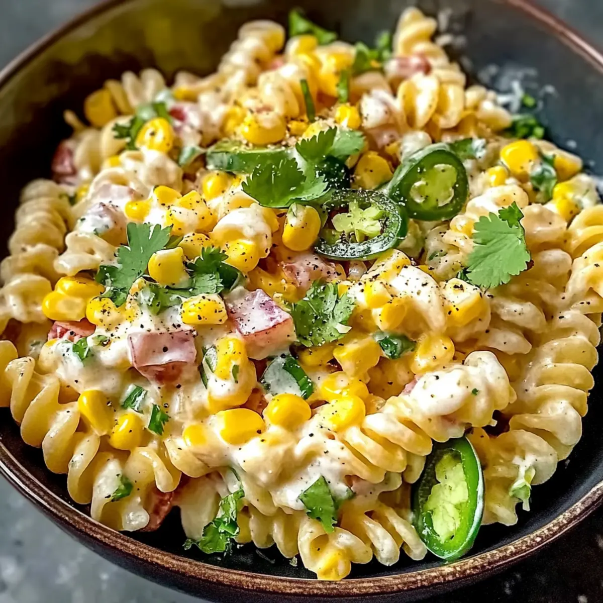 Mexican Street Corn Pasta Salad