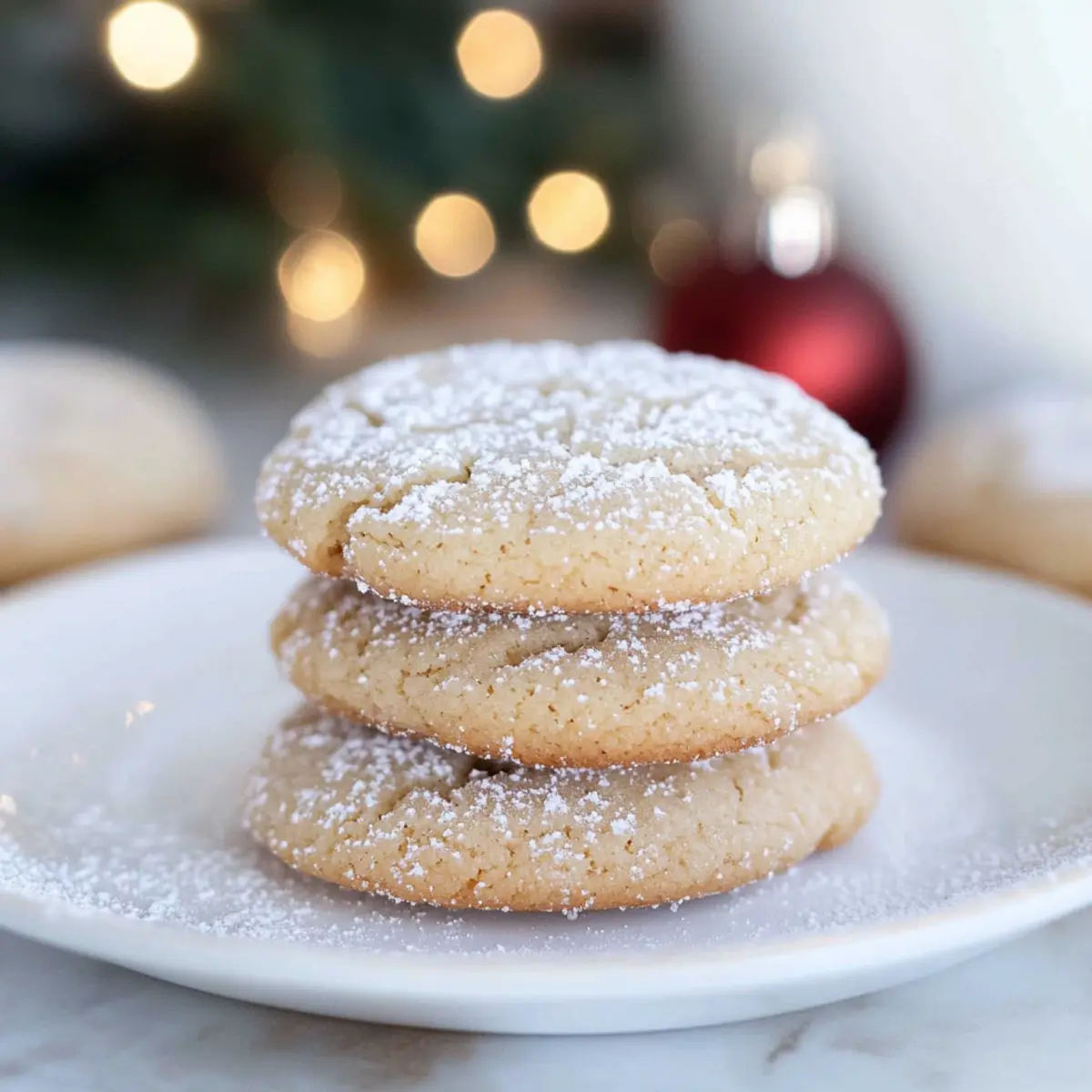 Christmas Cookies with Nutmeg