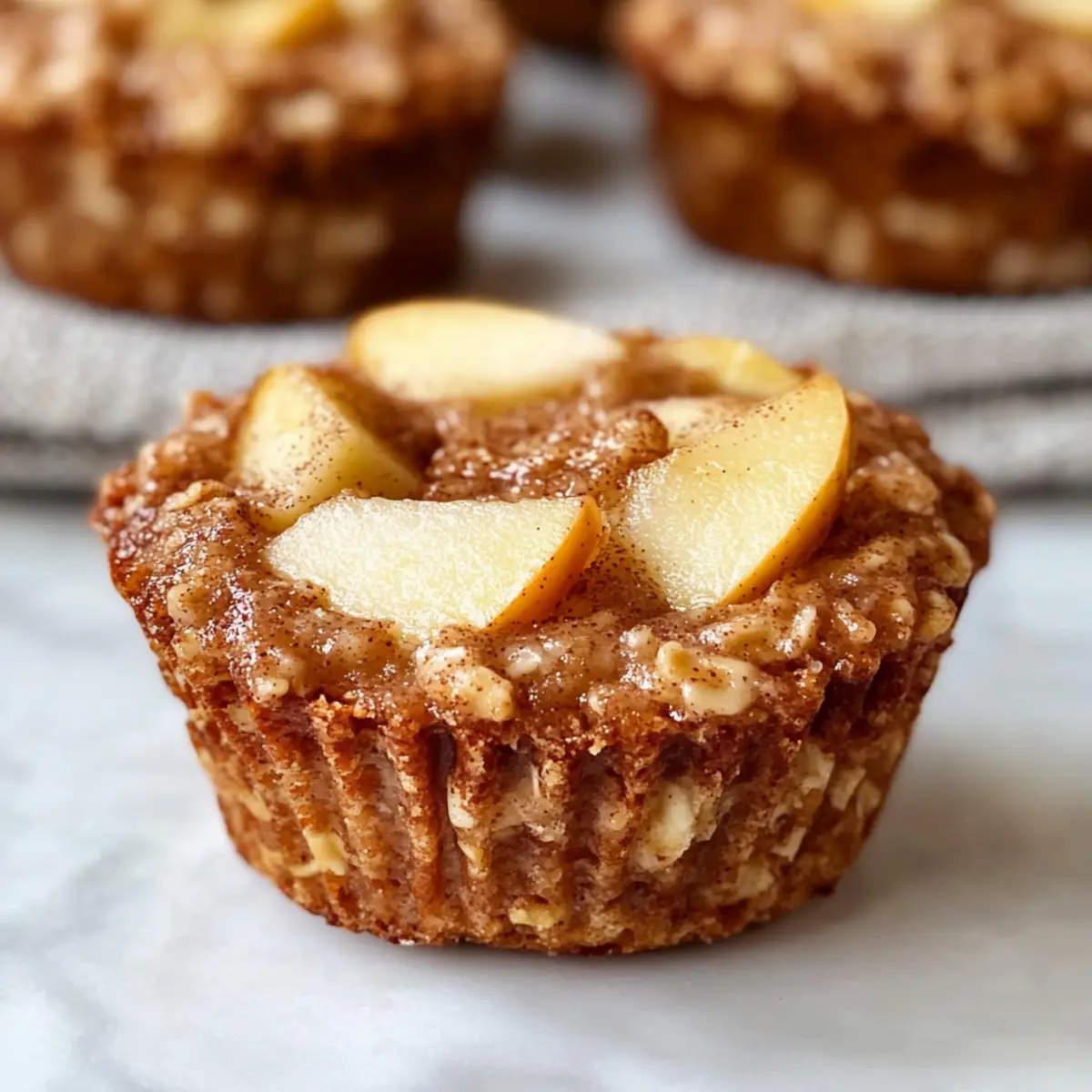 Tasty Baked Apple Cinnamon Oatmeal Cups