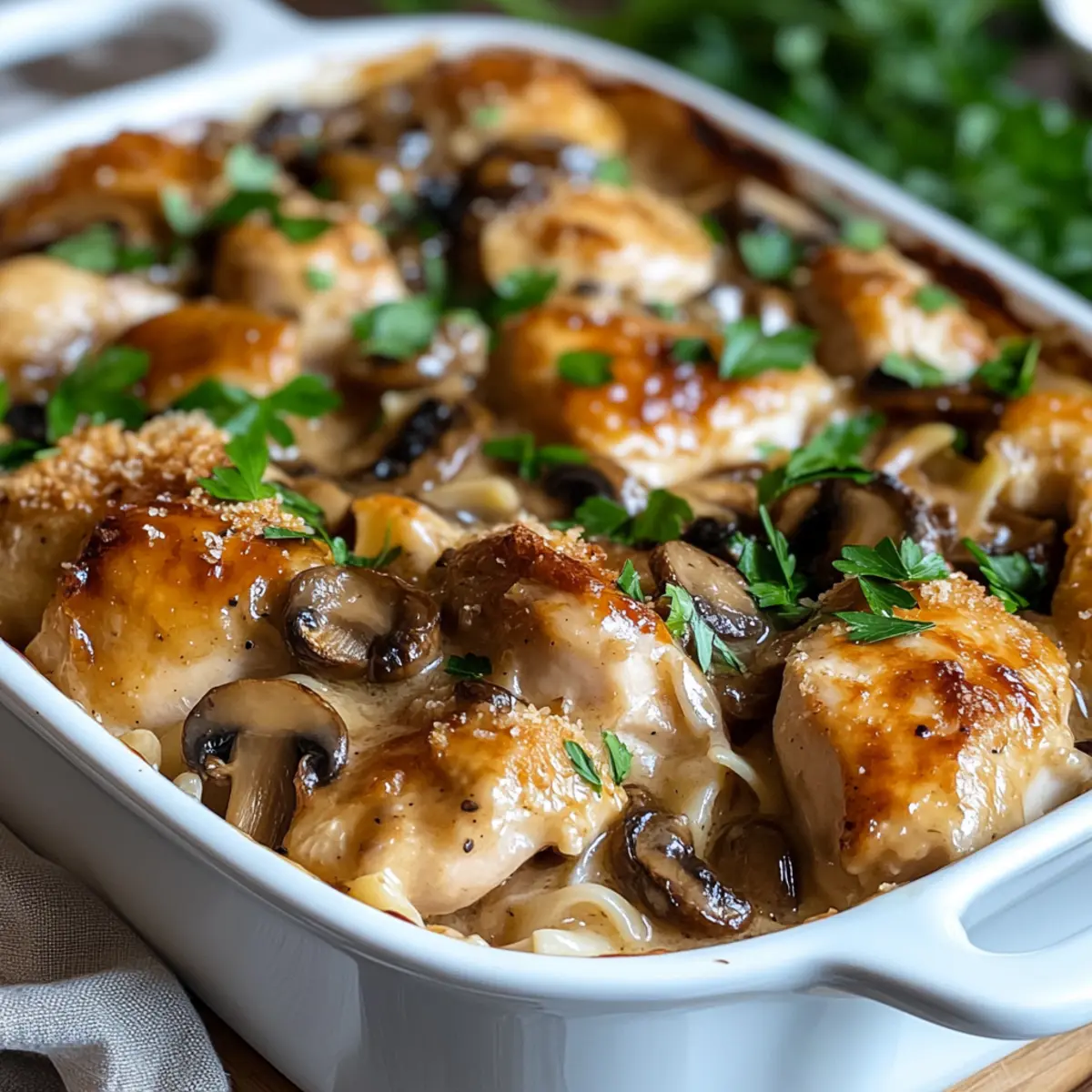 Chicken Marsala Casserole