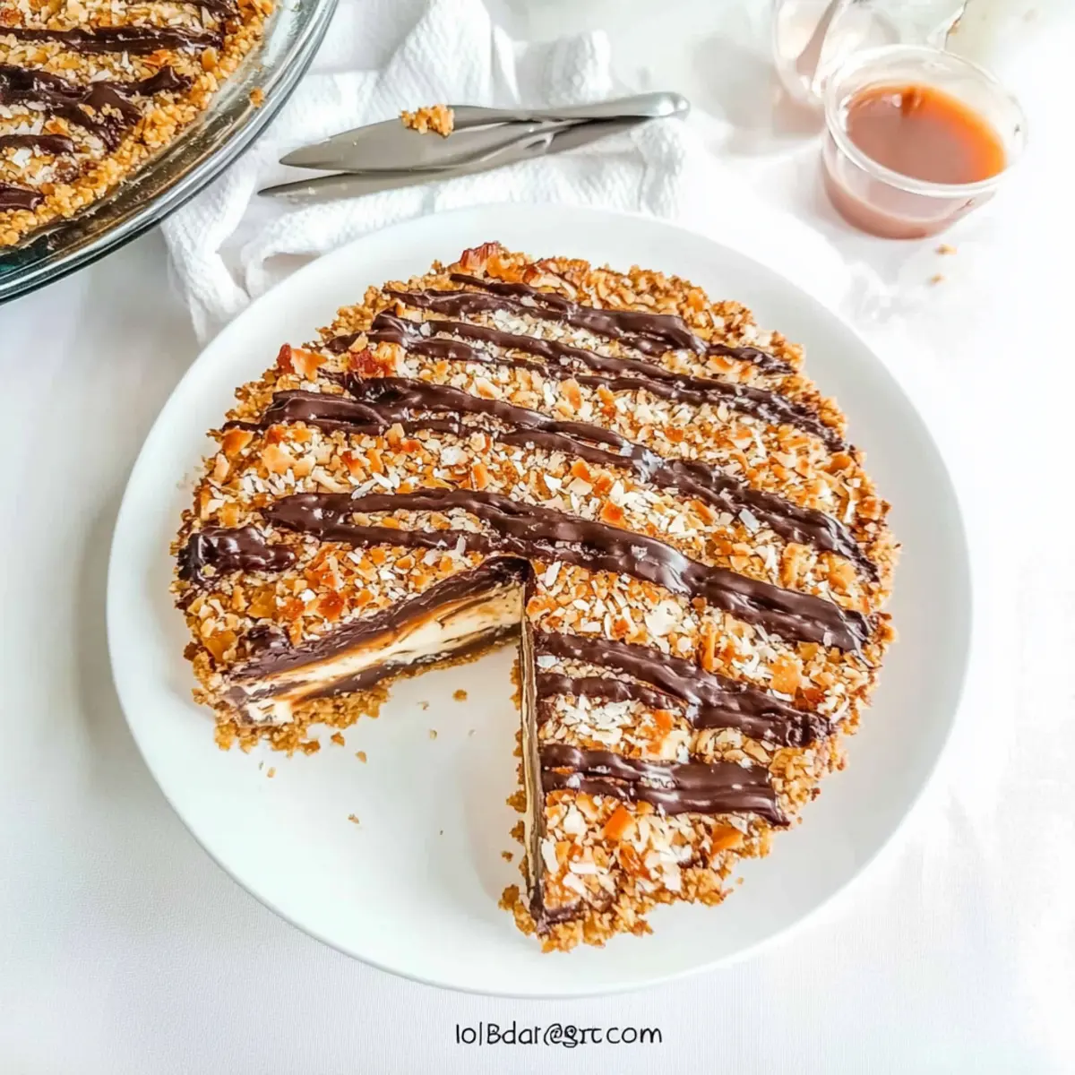 Samoas Cookie Pie