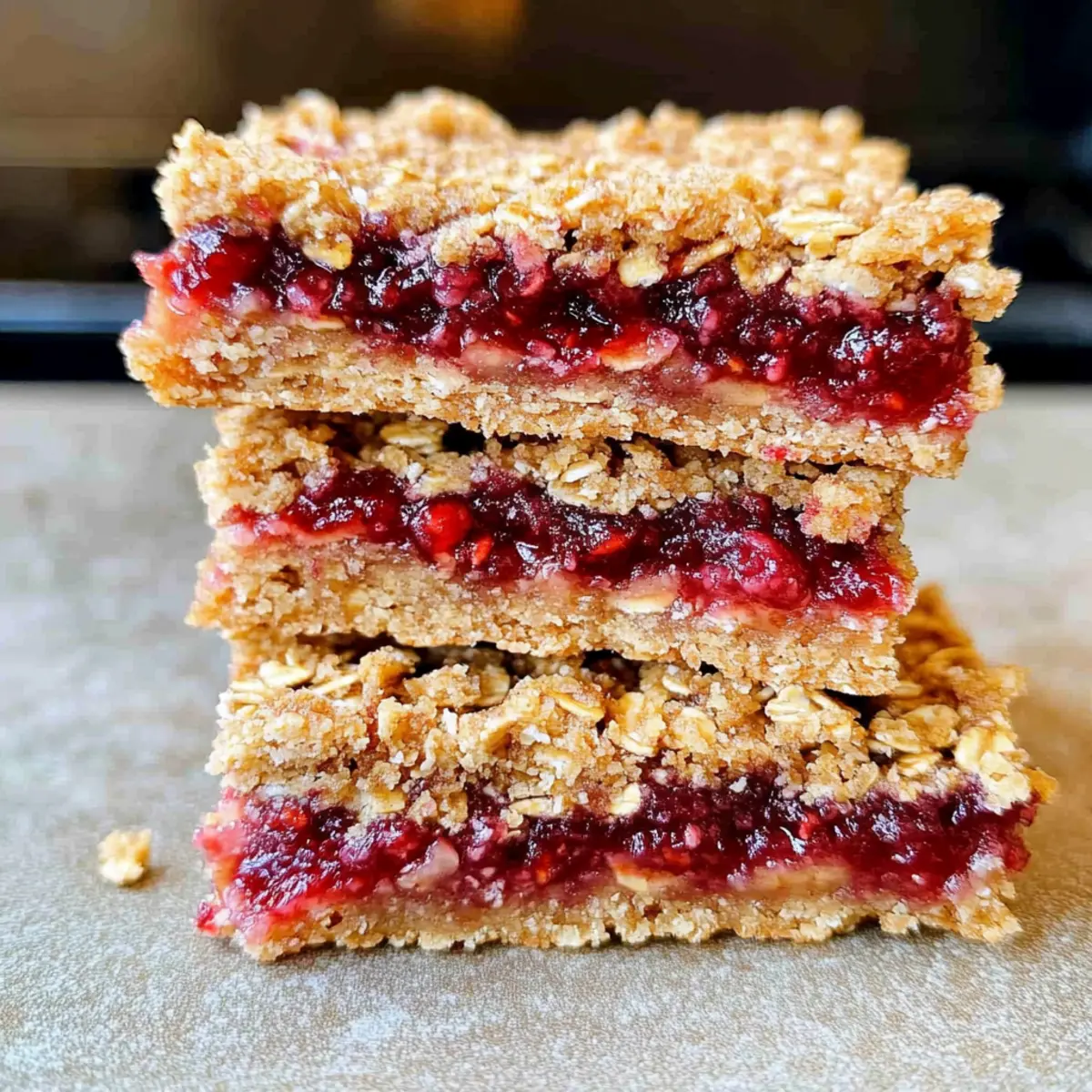 Berry Oat Bars