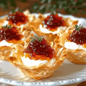 Pepper Jelly Cream Cheese Appetizer Dip and Bites