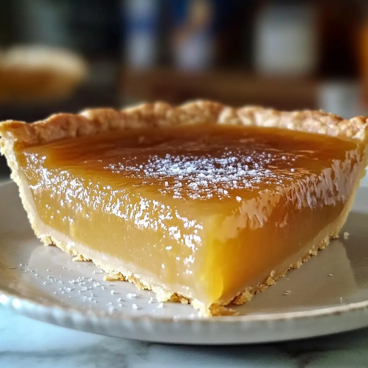 Salted Honey Pie