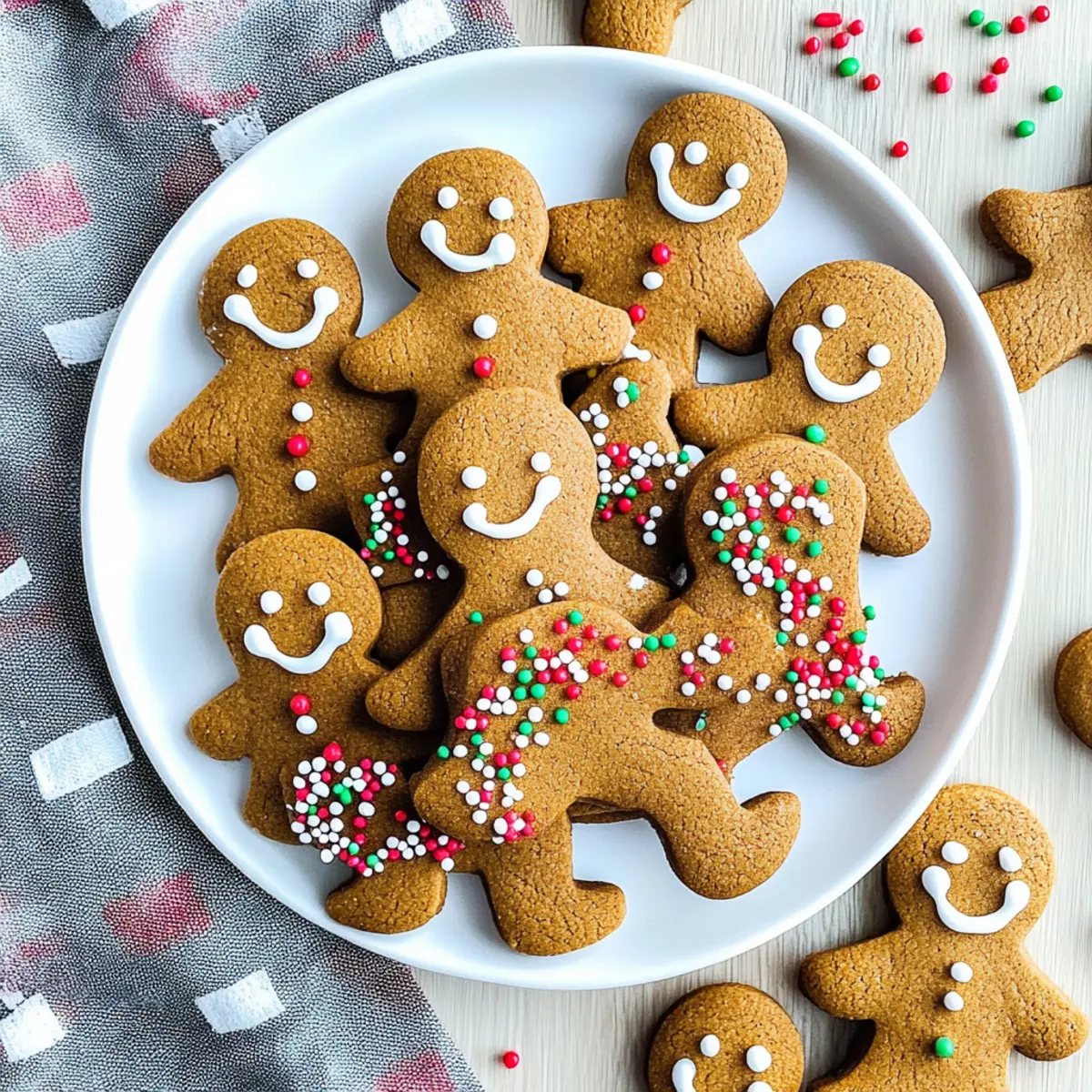 Gingerbread Men Cookies