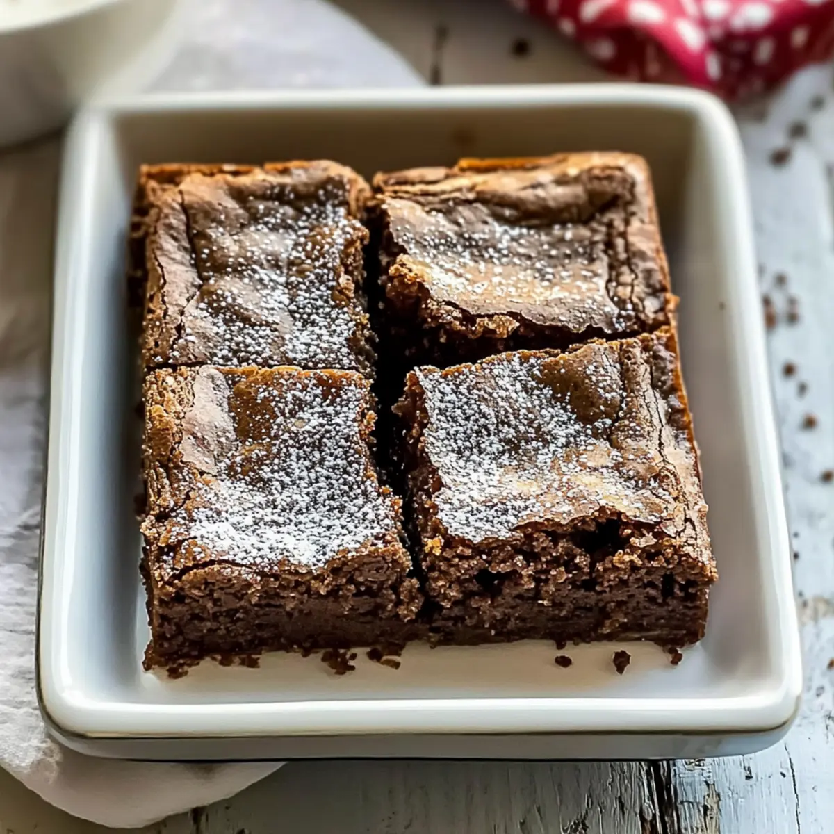 Gingerbread Brownies Recipe