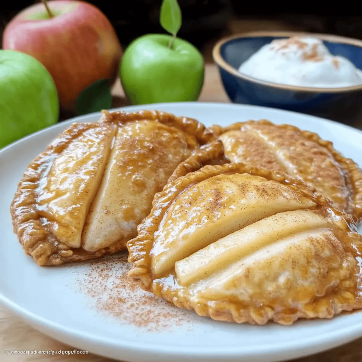 Caramel Apple Empanadas