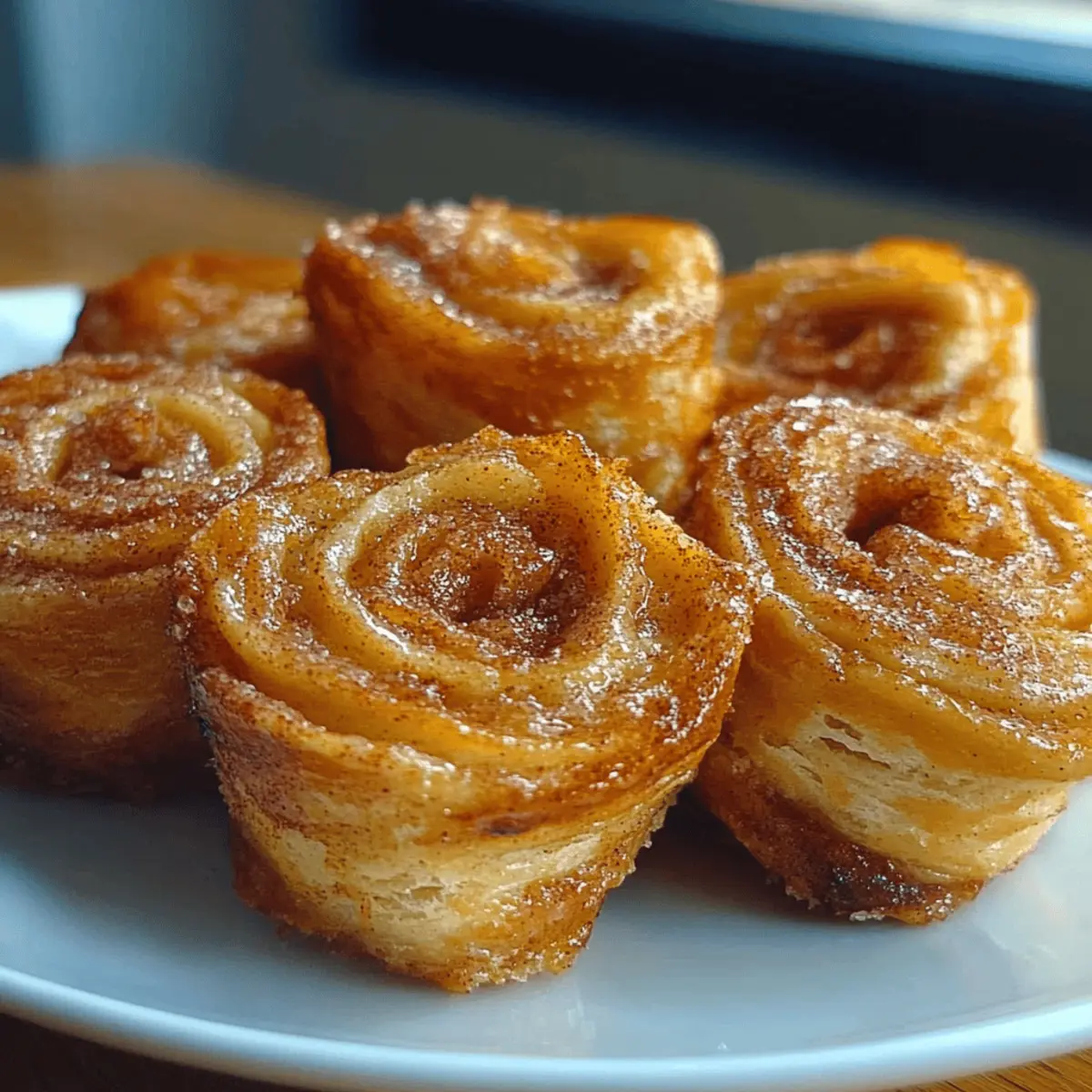 Cinnamon Sugar Tortilla Rolls