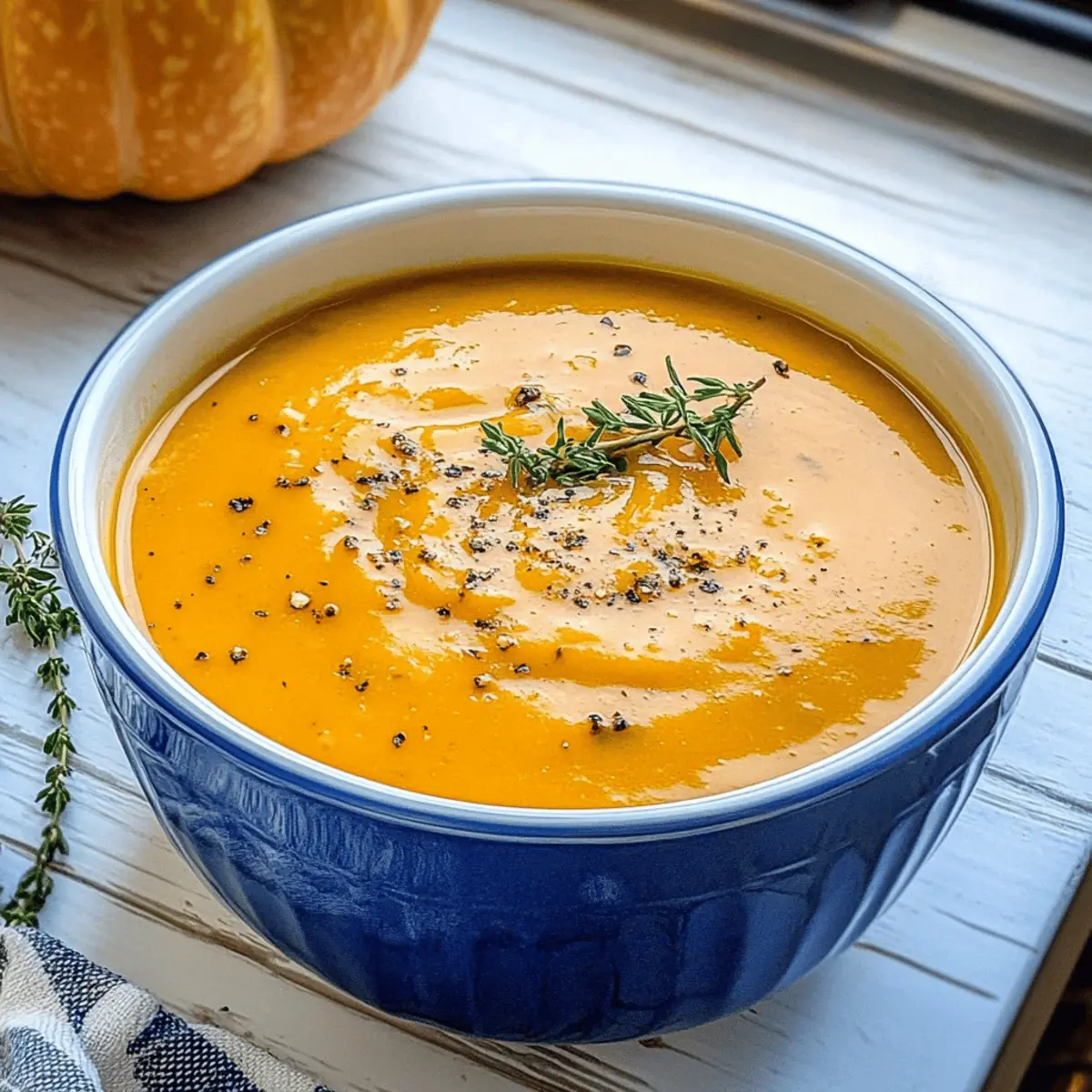 Crock-pot Butternut Squash Soup