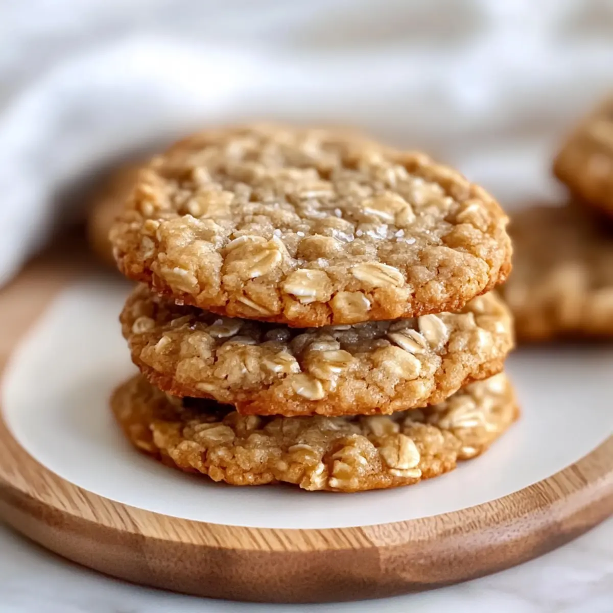 Honey Oatmeal Cookies