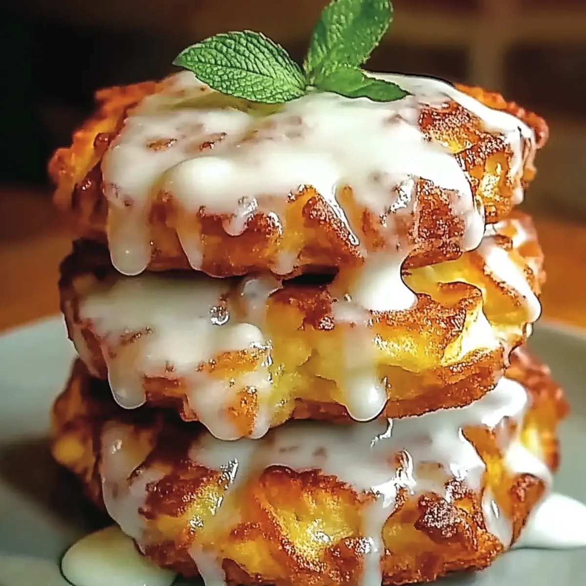 Baked Apple Fritters Recipe