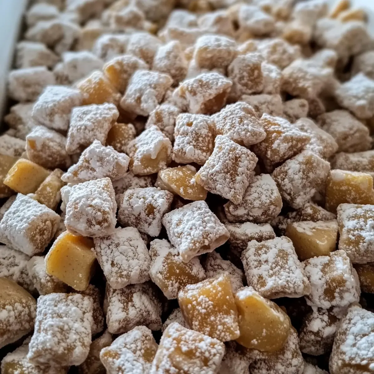 Caramel Apple Puppy Chow Recipe