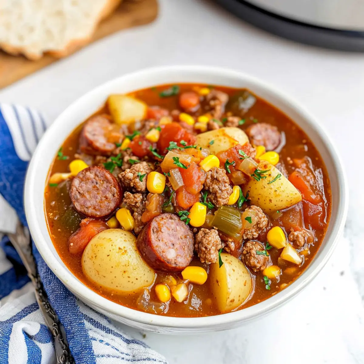 Crockpot Texas Cowboy Stew