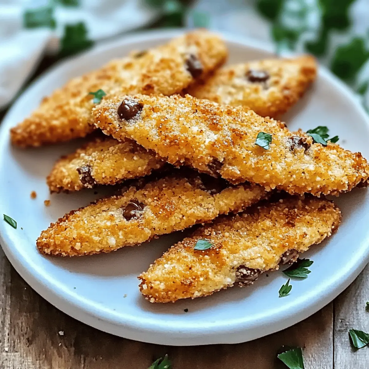 rispy Baked Chicken Tenders