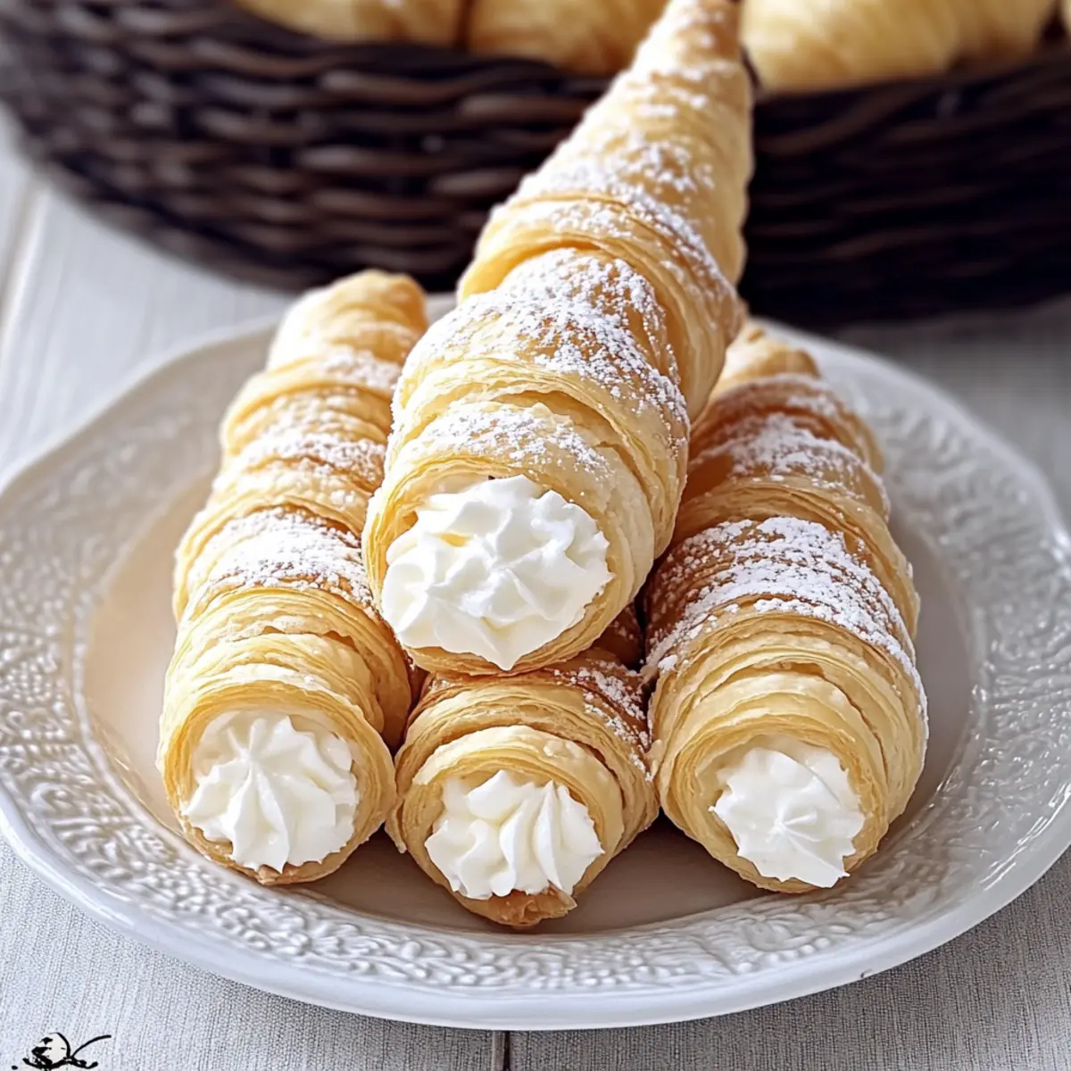 Mom’s Cream Horns