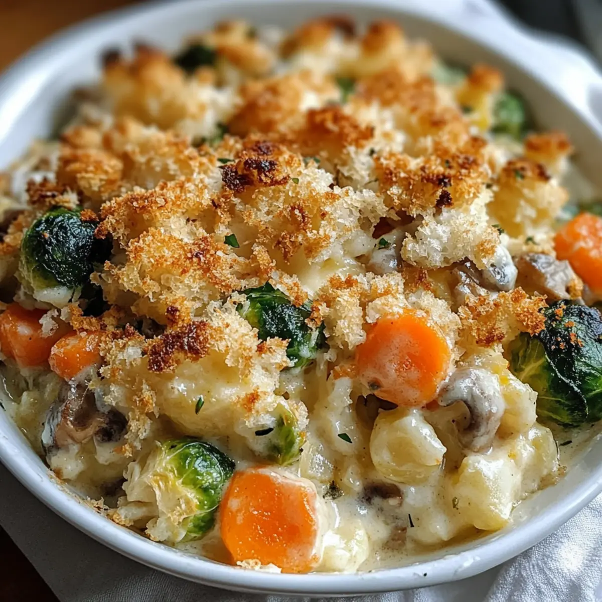 Creamy Winter Vegetable Casserole