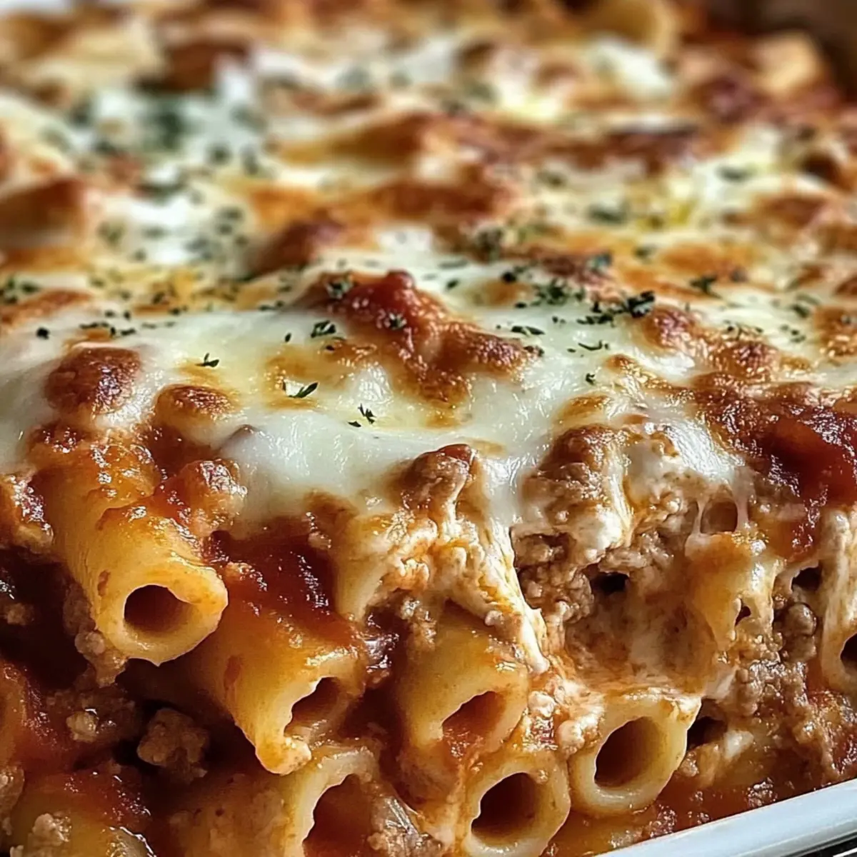 Million Dollar Baked Ziti