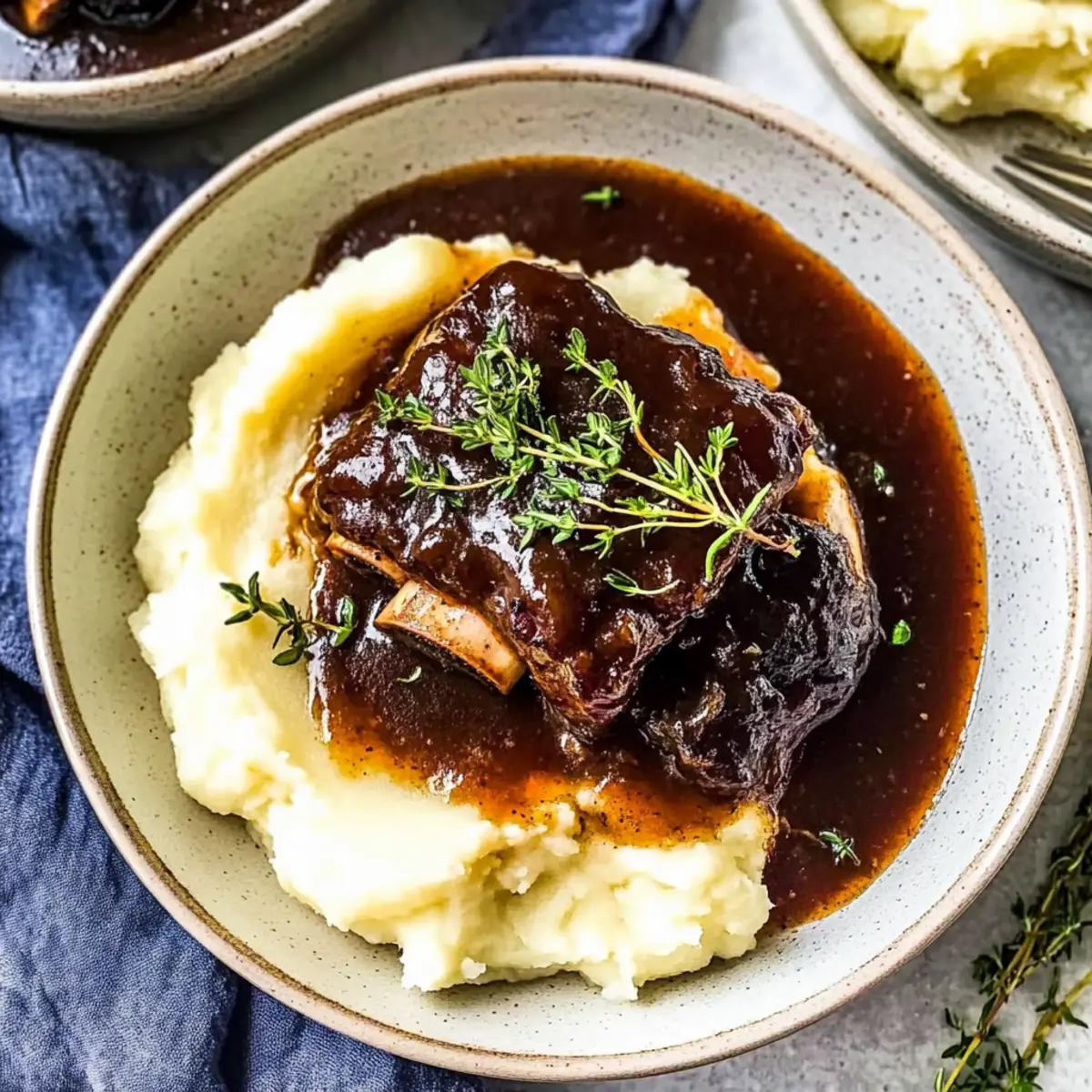 Red Wine Braised Short Ribs