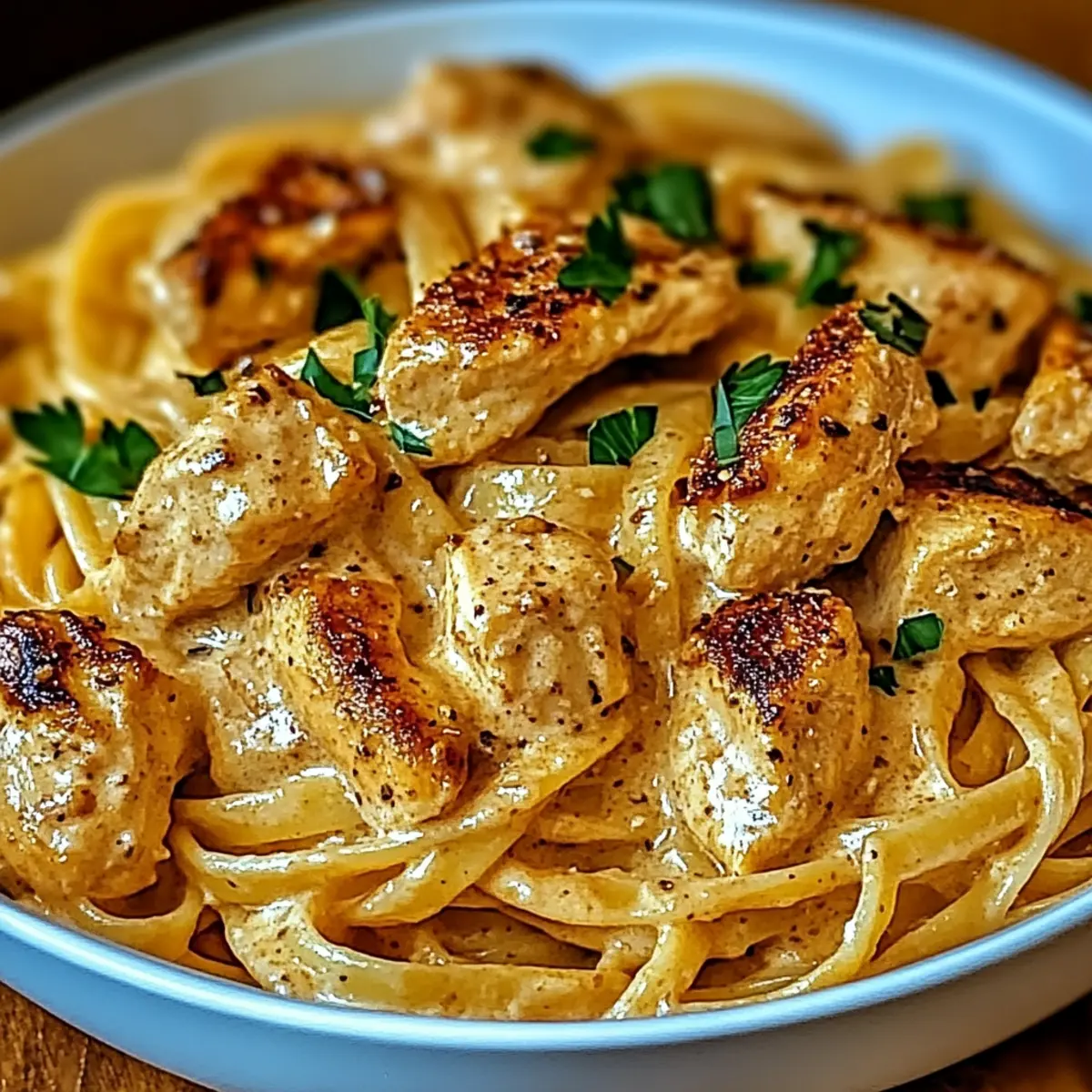 Cowboy Butter Chicken Linguine